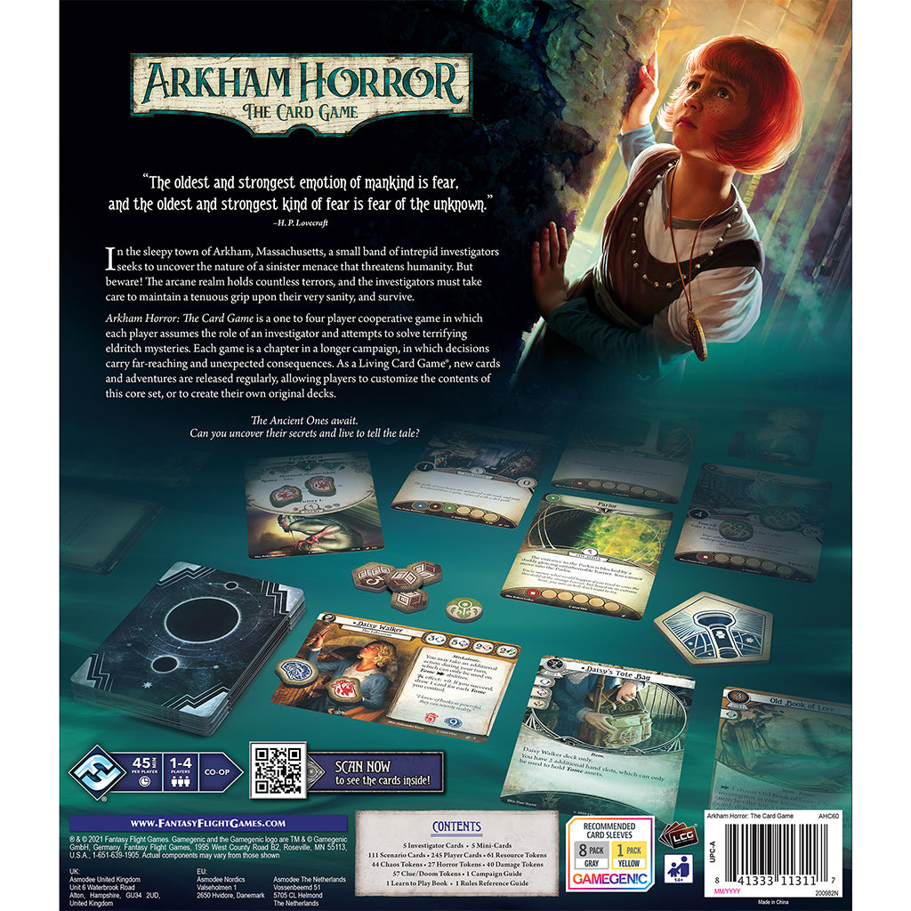 Arkham Horror: The Card Game - Revised Core Set - Board game thẻ bài hợp tác - Fantasy Flight Games