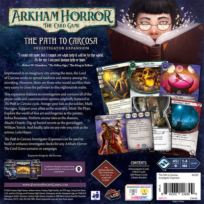 Arkham Horror LCG The Path to Carcosa Investigator Expansion - Bản mở rộng nhân vật Board Game - Fantasy Flight Games
