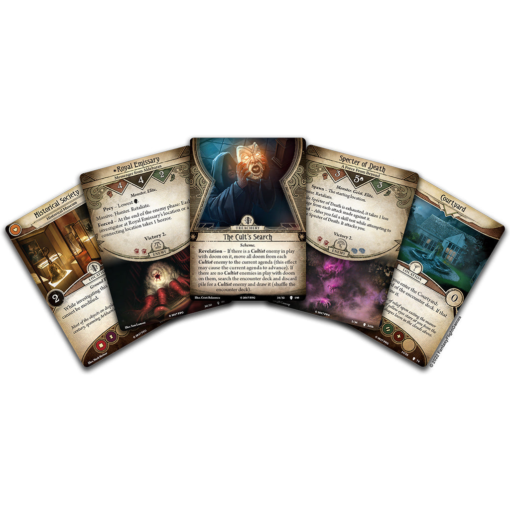Arkham Horror: The Card Game - The Path to Carcosa Campaign Expansion - Bản Mở Rộng Board Game Chiến Dịch - Fantasy Flight Games