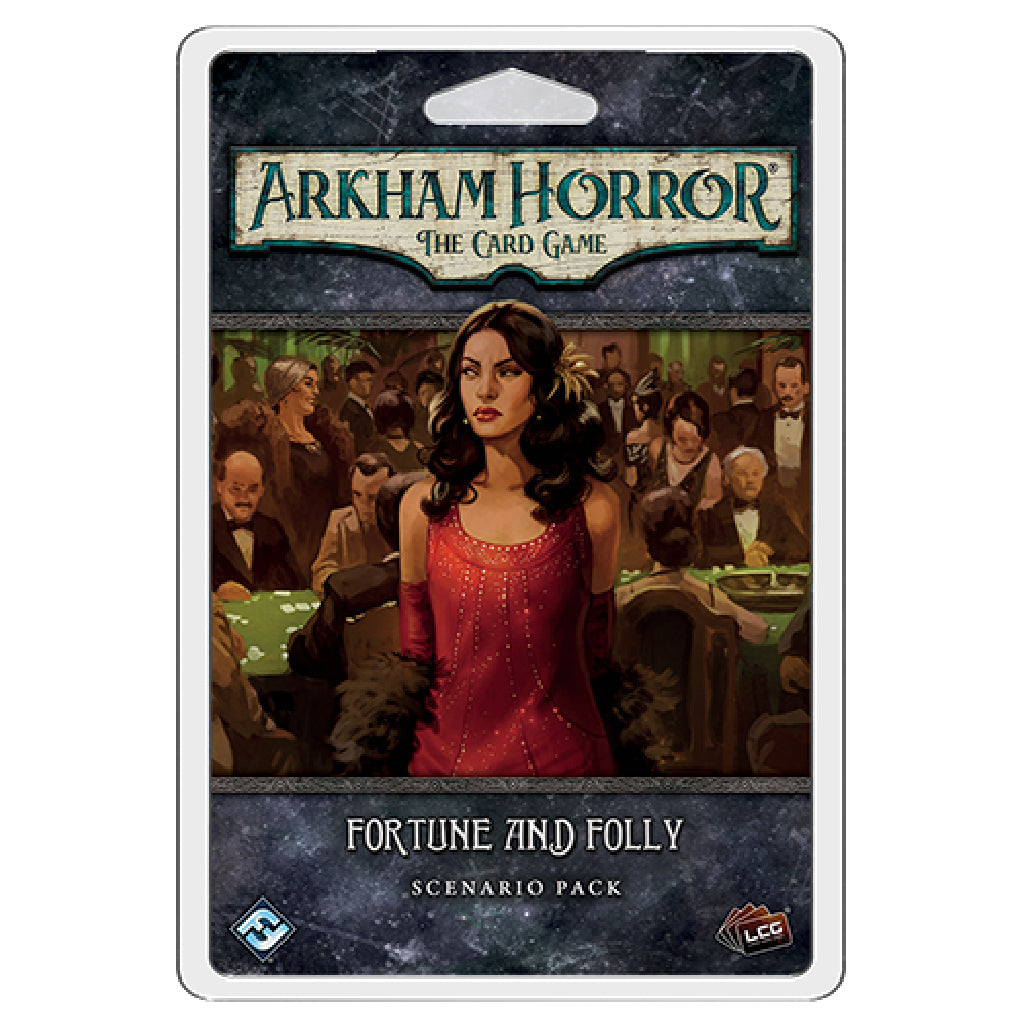 Arkham Horror: The Card Game - Fortune and Folly Scenario Pack - Kịch bản mở rộng trò chơi thẻ bài - Fantasy Flight Games
