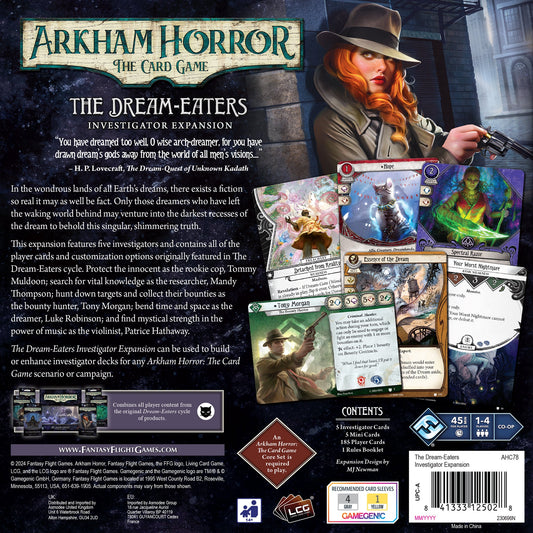 Arkham Horror: The Card Game – The Dream-Eaters Investigator Expansion - Bản mở rộng điều tra viên - Fantasy Flight Games