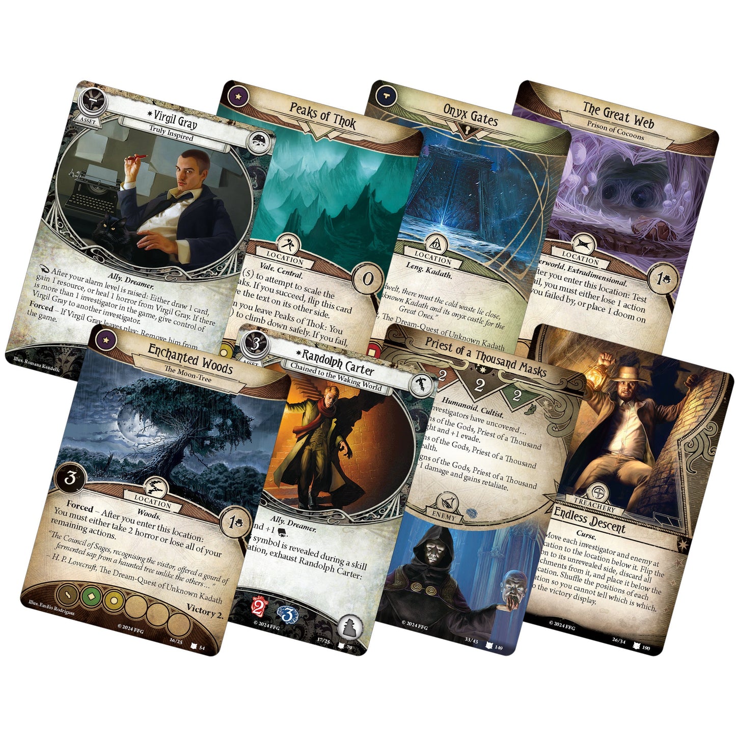 Arkham Horror: The Card Game - The Dream-Eaters Campaign Expansion - Bản mở rộng trò chơi thẻ bài - Fantasy Flight Games