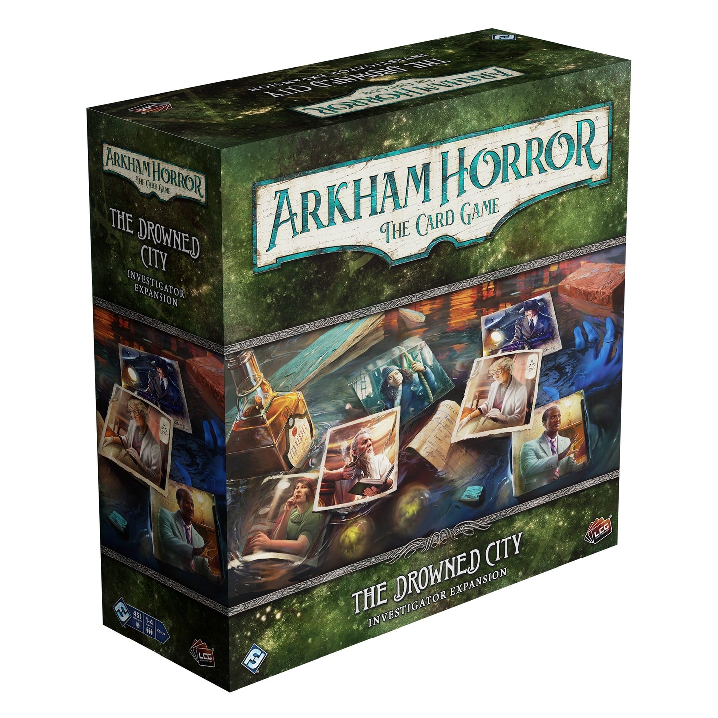 Arkham Horror: The Card Game - The Drowned City Investigator Expansion - Bản mở rộng thám tử - Fantasy Flight Games