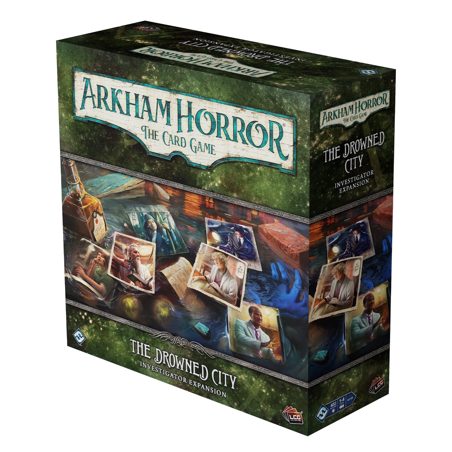 Arkham Horror: The Card Game - The Drowned City Investigator Expansion - Bản mở rộng thám tử - Fantasy Flight Games