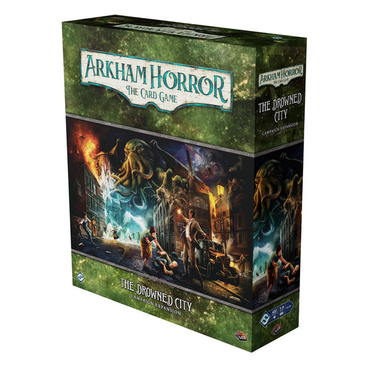 Arkham Horror: The Card Game – The Drowned City Campaign Expansion - Bản mở rộng chiến dịch - Fantasy Flight Games