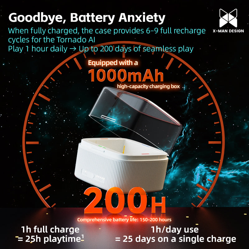 Rubik Thông Minh X-Man Tornado V4 AI 3x3 UV (Kèm Đế Sạc)