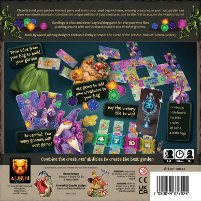 Gardlings Board Game - Trò chơi chiến thuật xây vườn thần tiên - Surfin' Meeple