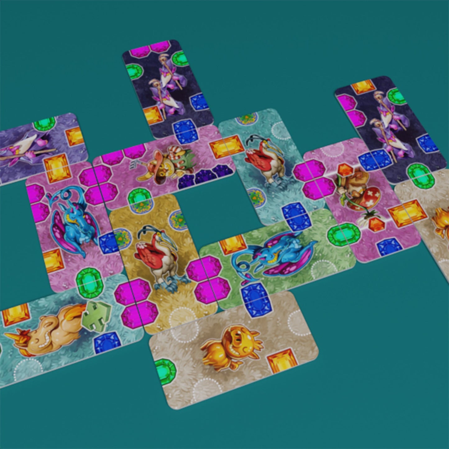 Gardlings Board Game - Trò chơi chiến thuật xây vườn thần tiên - Surfin' Meeple