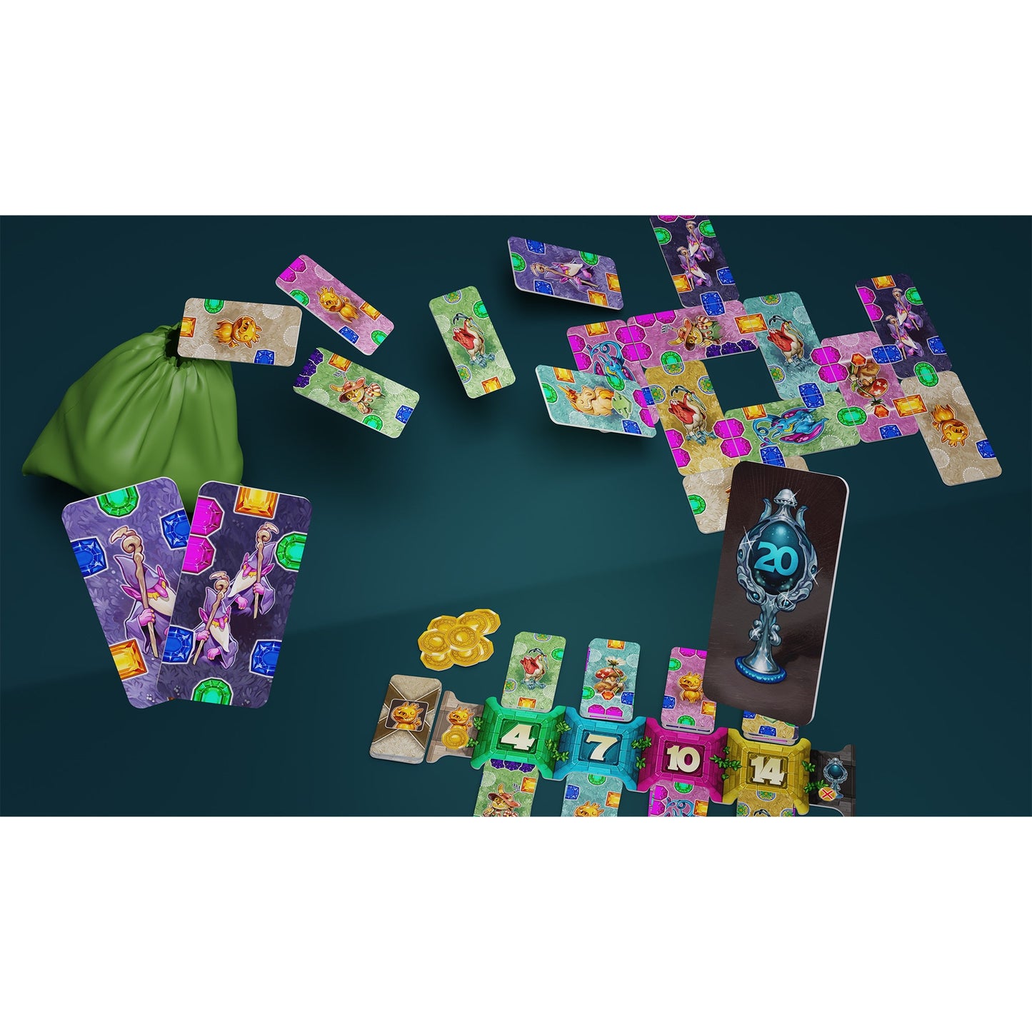 Gardlings Board Game - Trò chơi chiến thuật xây vườn thần tiên - Surfin' Meeple