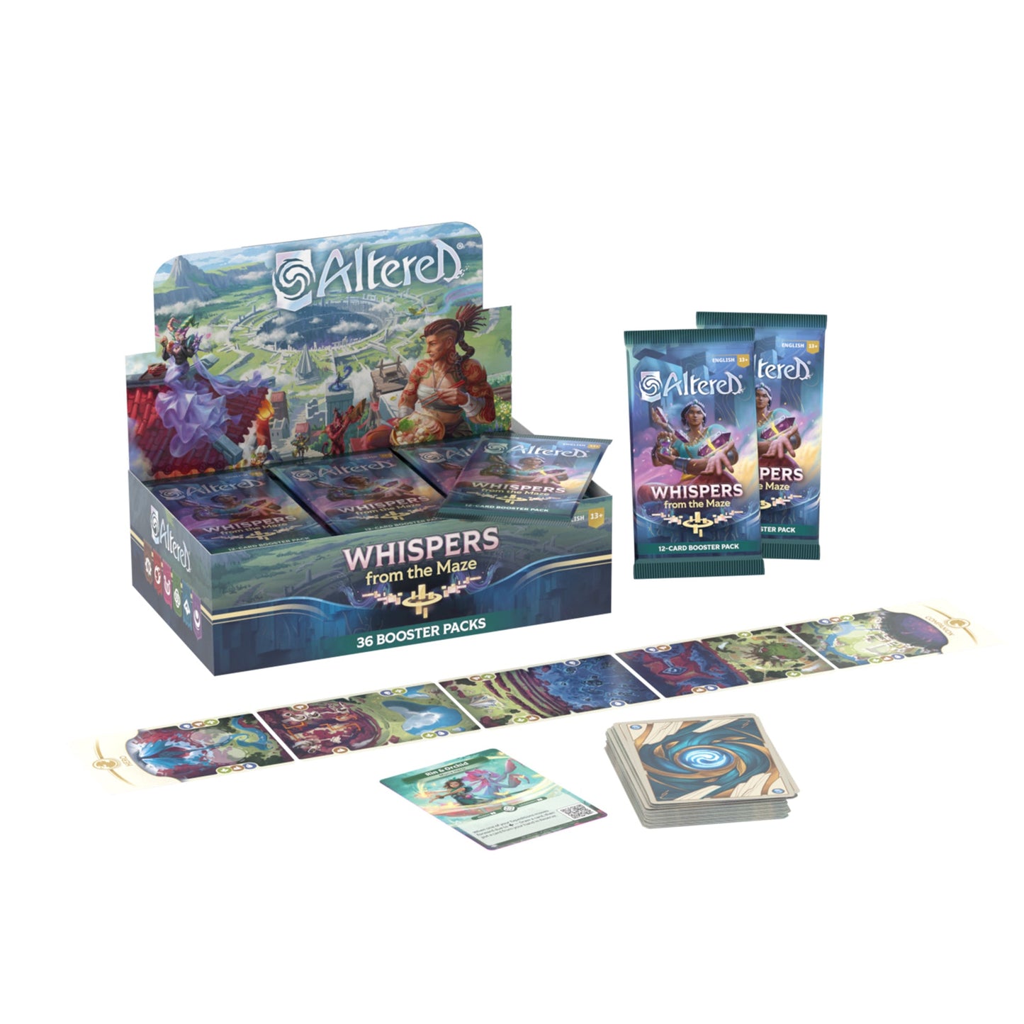 Altered Whispers from the Maze Display - Hộp bài mở rộng TCG - Equinox