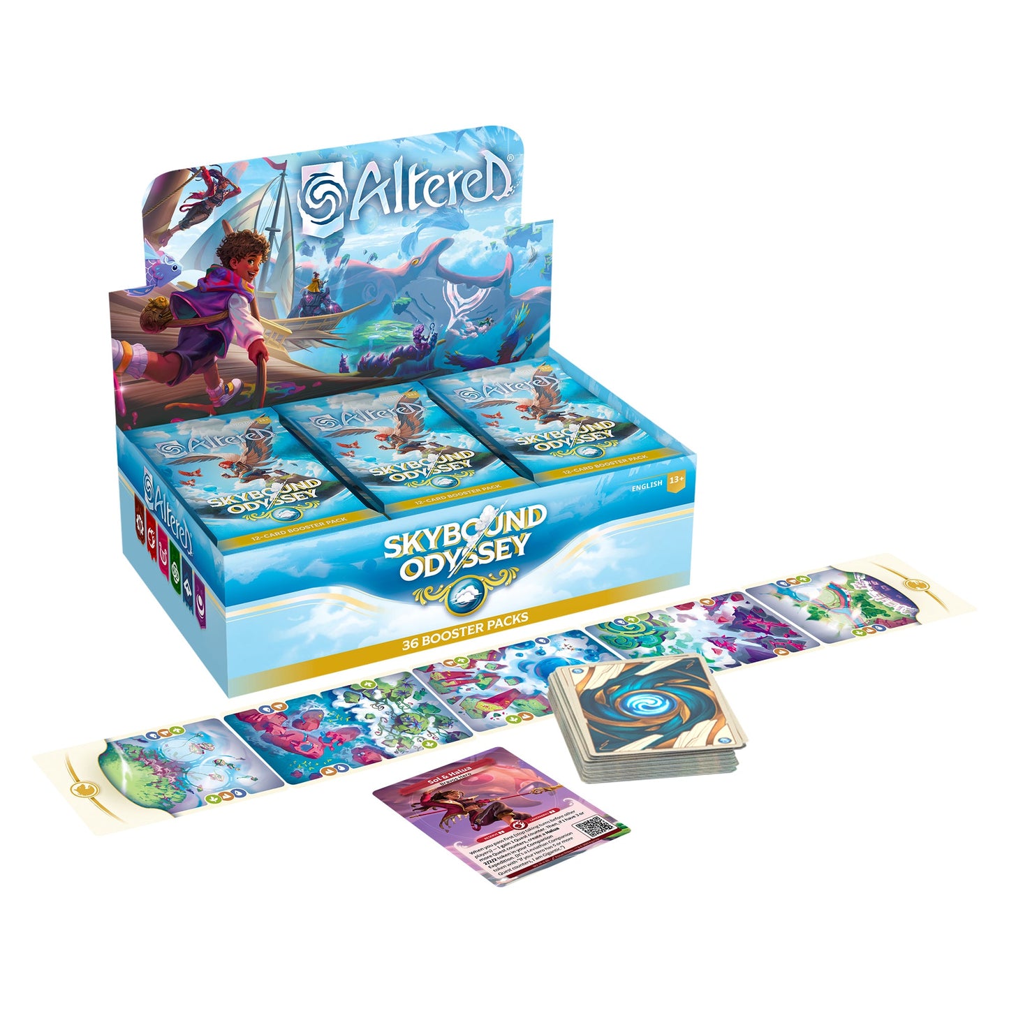 Altered - Booster Display- Skybound Odyssey - Hộp thẻ bài TCG chính hãng - Equinox