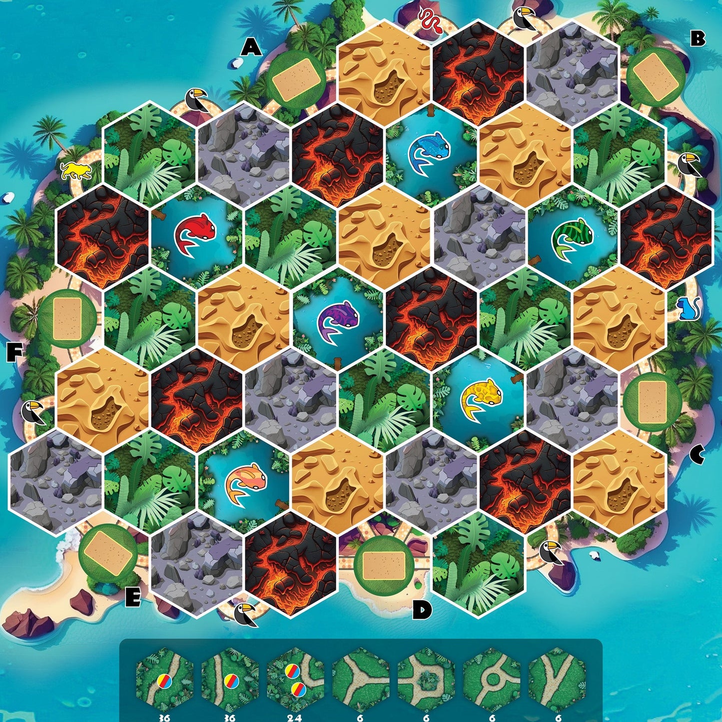 Tucana Builders - Board Game Gia Đình Chiến Thuật - Surfin' Meeple