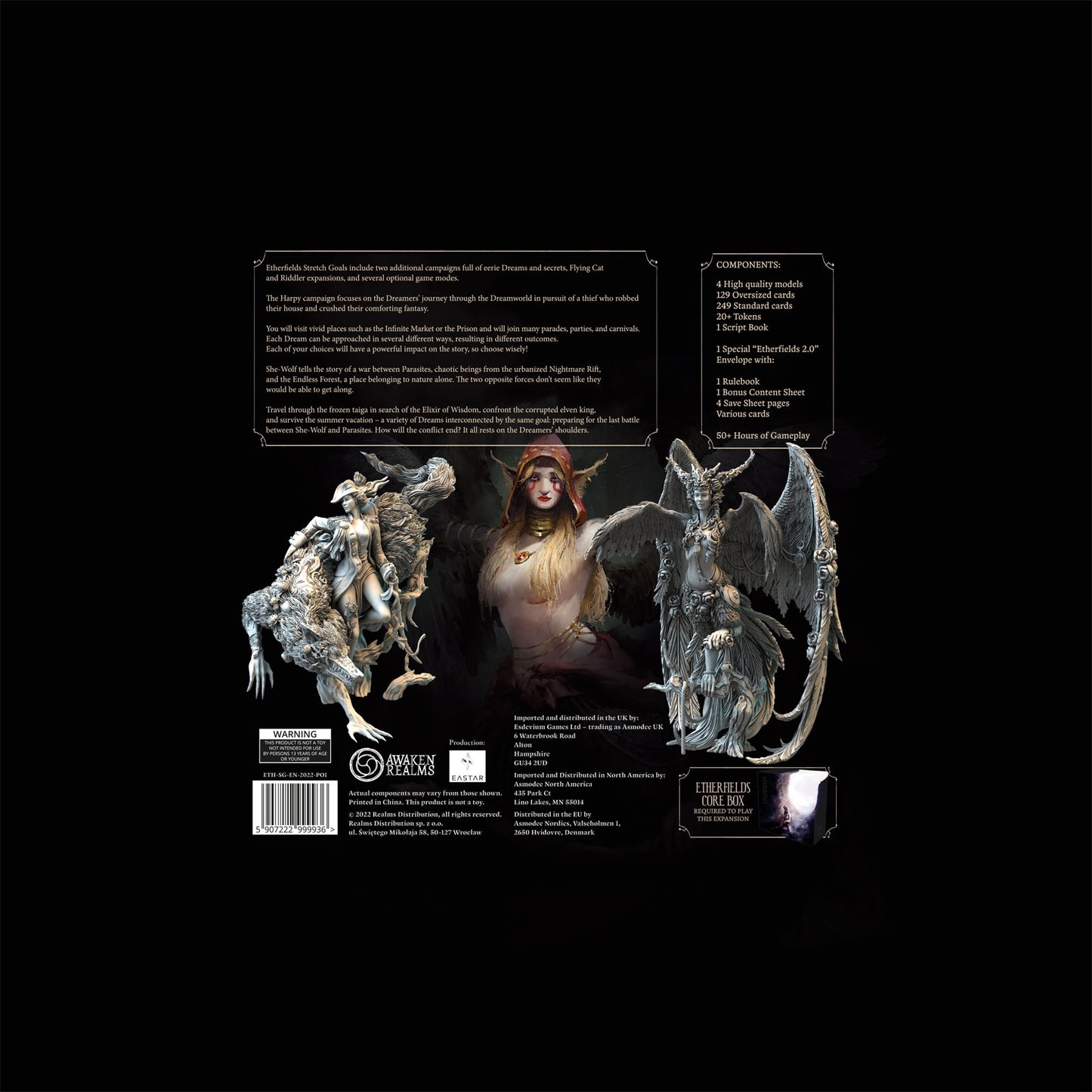 Etherfields: Stretch Goals - Bản mở rộng Board Game - Awaken Realms