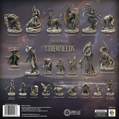 Etherfields: Creatures of Etherfields Expansion - Bộ mô hình mở rộng Board Game - Awaken Realms