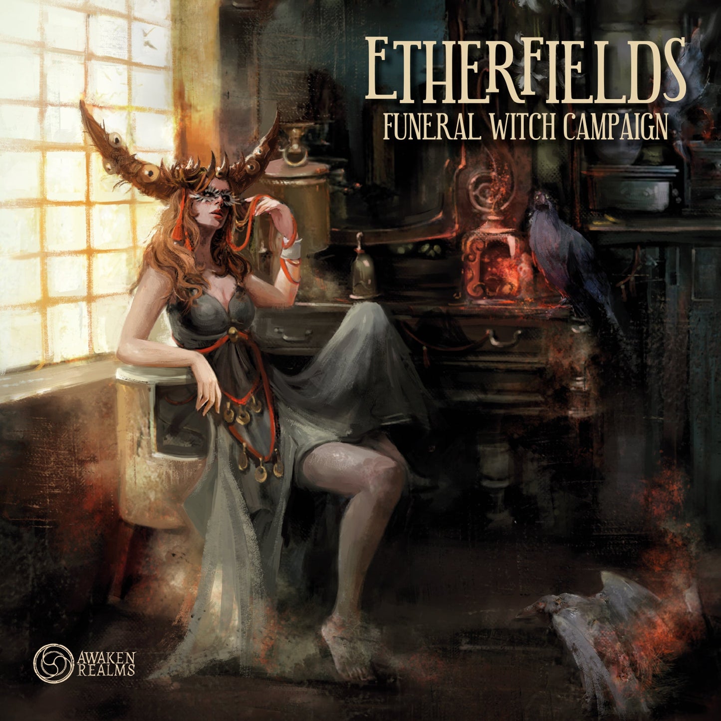 Etherfields Funeral Witch Campaign Expansion - Bản mở rộng Board Game - Awaken Realms