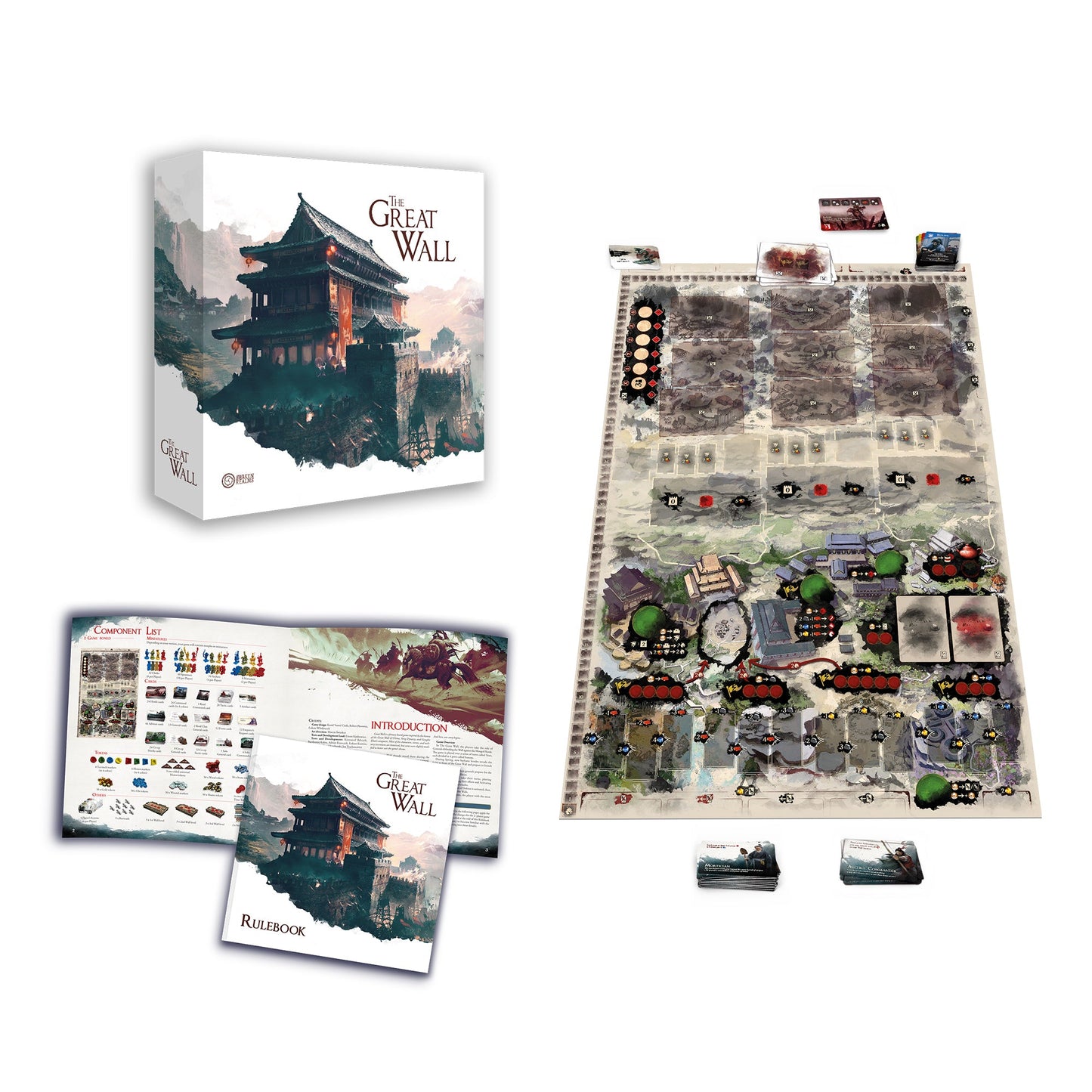 The Great Wall (Miniatures Version) - Board Game Chiến Thuật - Awaken Realms