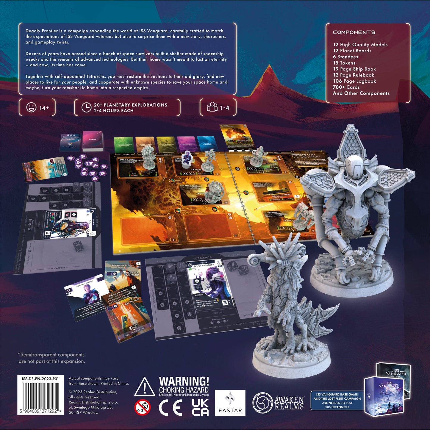 ISS Vanguard: Deadly Frontier Campaign Expansion - Bản Mở Rộng Board Game Chiến Thuật - Awaken Realms
