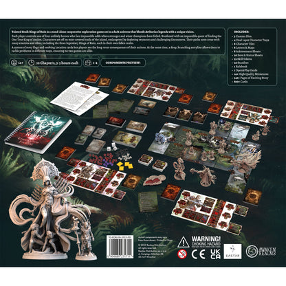 Tainted Grail: Kings of Ruin Board Game Core Box - Board Game Chiến Thuật Nhập Vai Awaken Realms