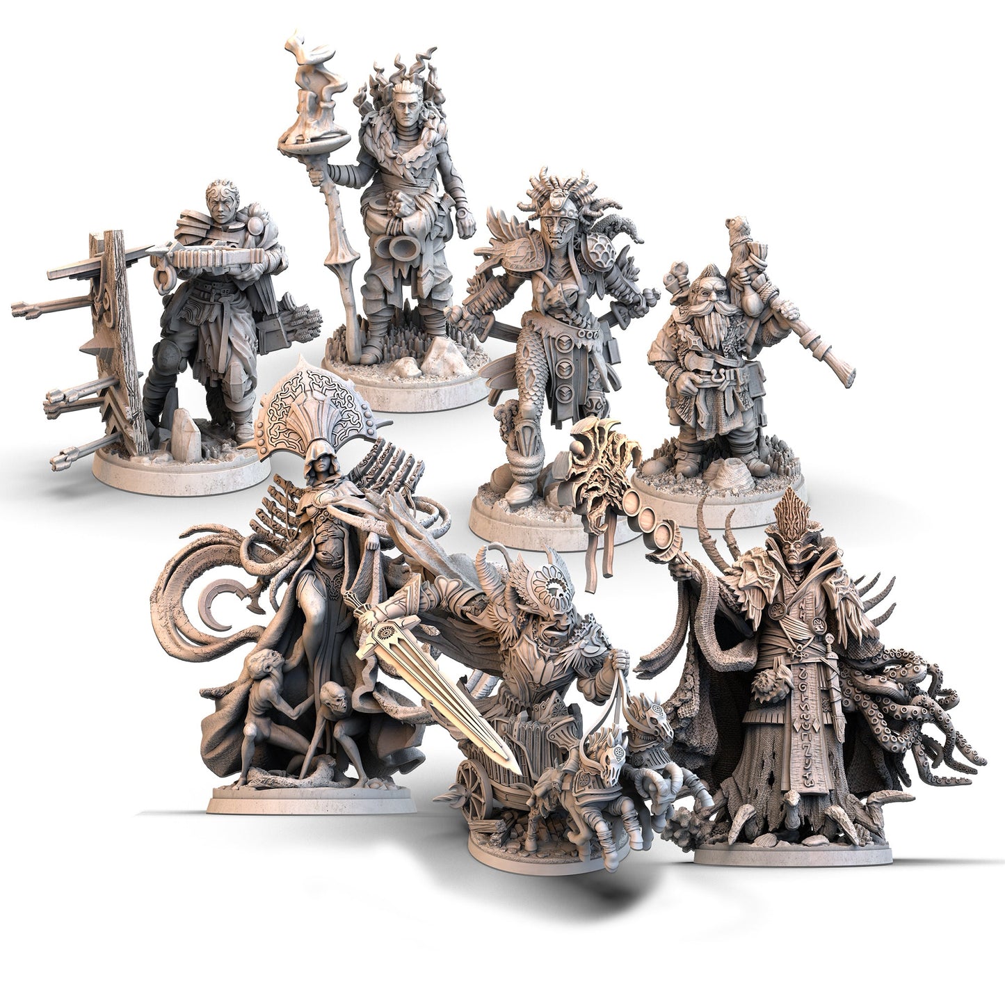 Tainted Grail: Kings of Ruin Board Game Core Box - Board Game Chiến Thuật Nhập Vai Awaken Realms