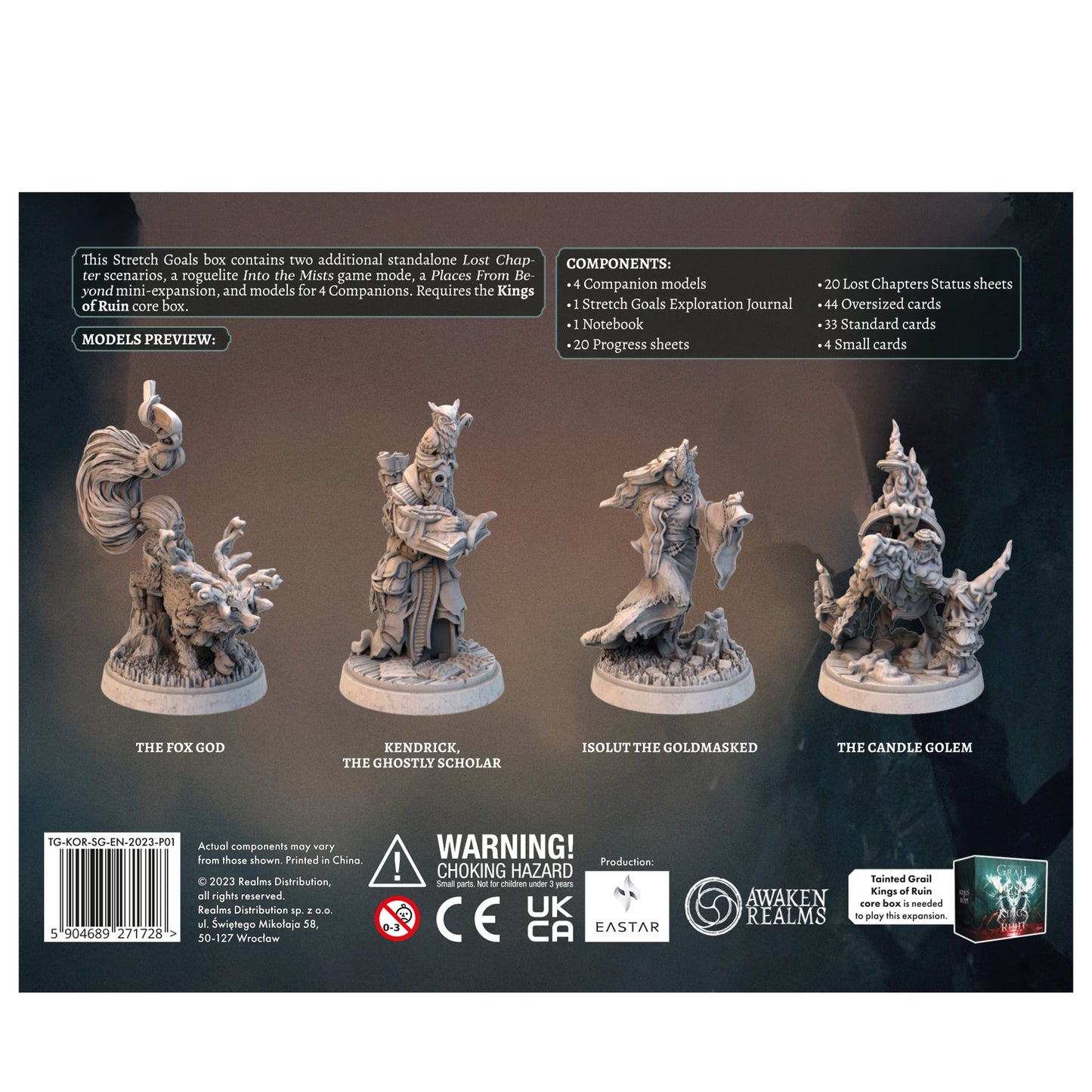 Tainted Grail: Kings of Ruin Board Game Stretch Goals Expansion - Bản Mở Rộng Board Game Chiến Thuật - Awaken Realms