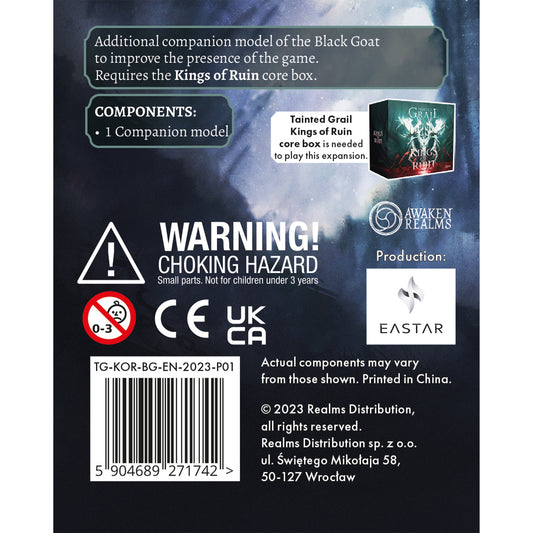 Tainted Grail: Kings of Ruin Black Goat Miniature Upgrade - Mô Hình Bổ Sung Cao Cấp - Awaken Realms