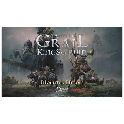 Tainted Grail: Kings of Ruin Mounted Heroes Miniature Upgrade - Mô Hình Nhân Vật Cưỡi Ngựa - Awaken Realms