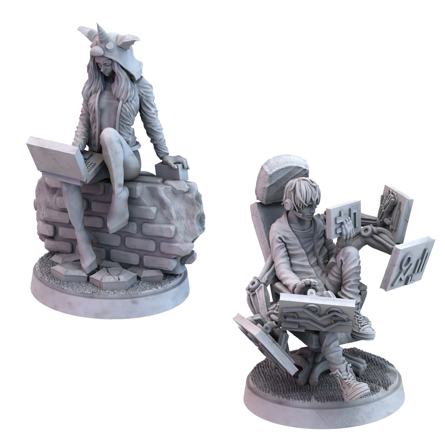 Tamashii: Chronicle Of Ascend Edgerunners Miniatures - Bộ Mô Hình Mở Rộng Board Game - Awaken Realms