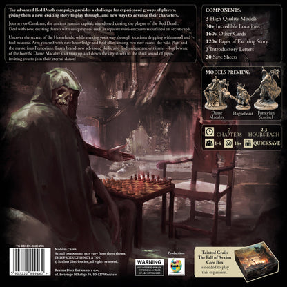 Tainted Grail: Red Death Expansion - Bản Mở Rộng Board Game Chiến Thuật Awaken Realms