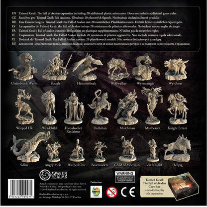 Tainted Grail: Monsters of Avalon Expansion - Bộ Mở Rộng Mô Hình Quái Vật - Awaken Realms