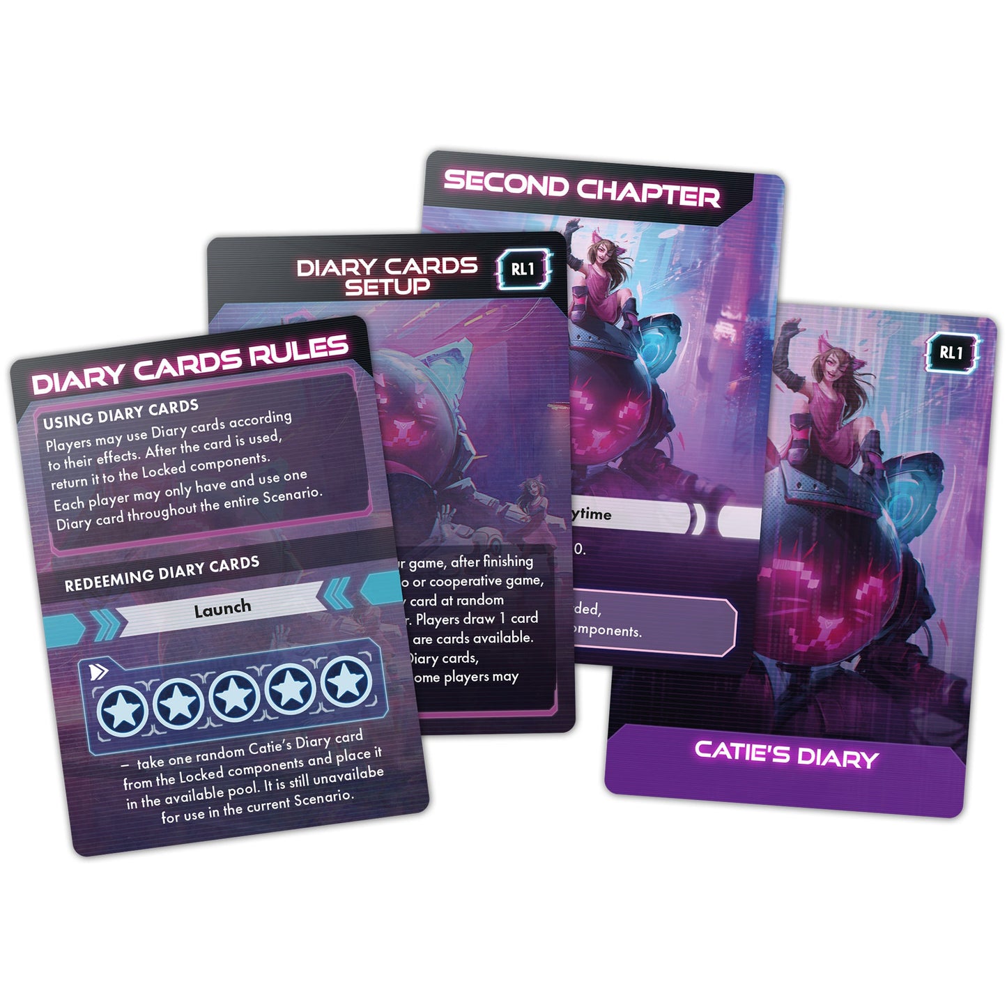 Tamashii: Chronicles of Ascend Catie's Diary Miniatures - Bản Mở Rộng Mô Hình - Awaken Realms