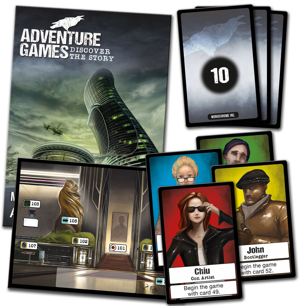 Adventure Games: Monochrome Inc. - Board Game Nhập Vai Trinh Thám - Thames & Kosmos