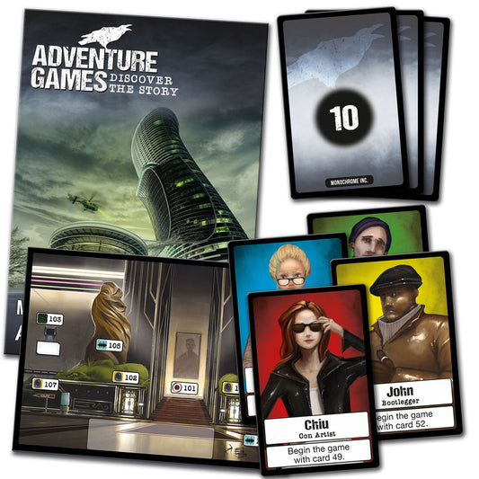 Adventure Games: Monochrome Inc. - Board Game Nhập Vai Trinh Thám - Thames & Kosmos