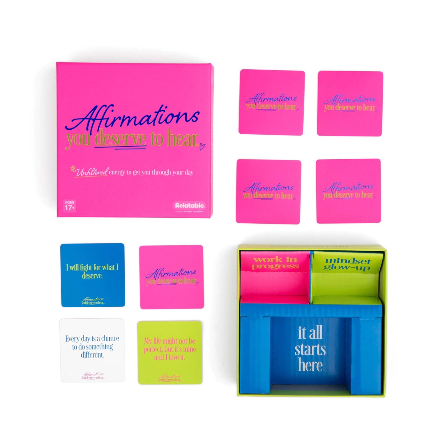 Affirmations You Deserve To Hear – Bộ Bài Khẳng Định Tích Cực Cho Phụ Nữ – Relatable