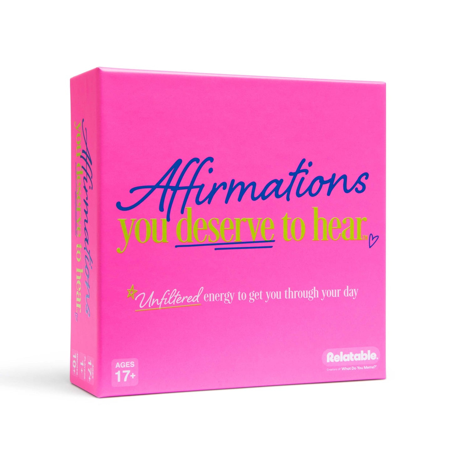 Affirmations You Deserve To Hear – Bộ Bài Khẳng Định Tích Cực Cho Phụ Nữ – Relatable - Hình ảnh sản phẩm