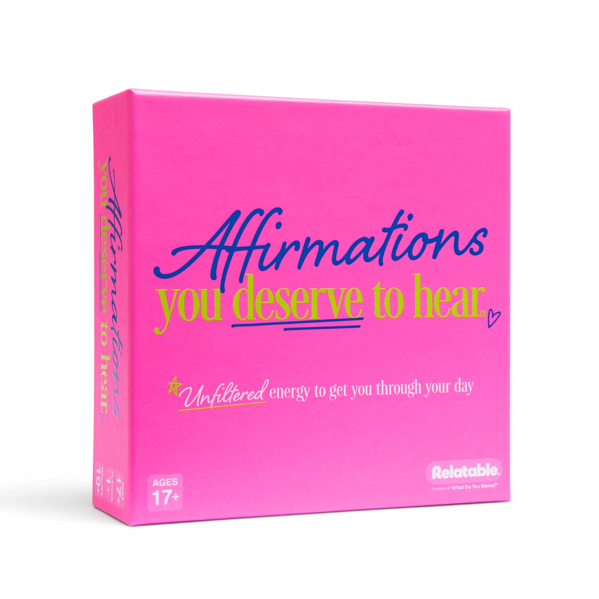Affirmations You Deserve To Hear – Bộ Bài Khẳng Định Tích Cực Cho Phụ Nữ – Relatable - Hình ảnh sản phẩm