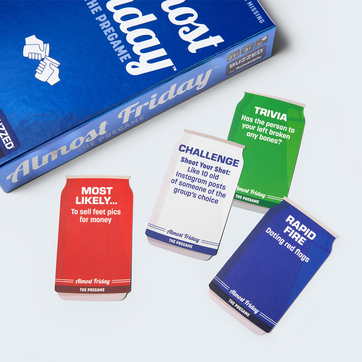 Almost Friday: The Ultimate Party Card Game - Trò Chơi Thẻ Bài Tiệc Tùng - Relatable
