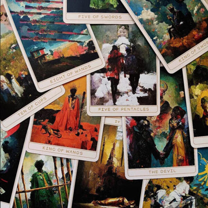 Bộ Bài Artist Decoded Tarot - Giao Thoa Giữa AI và Trí Tuệ Cổ Xưa
