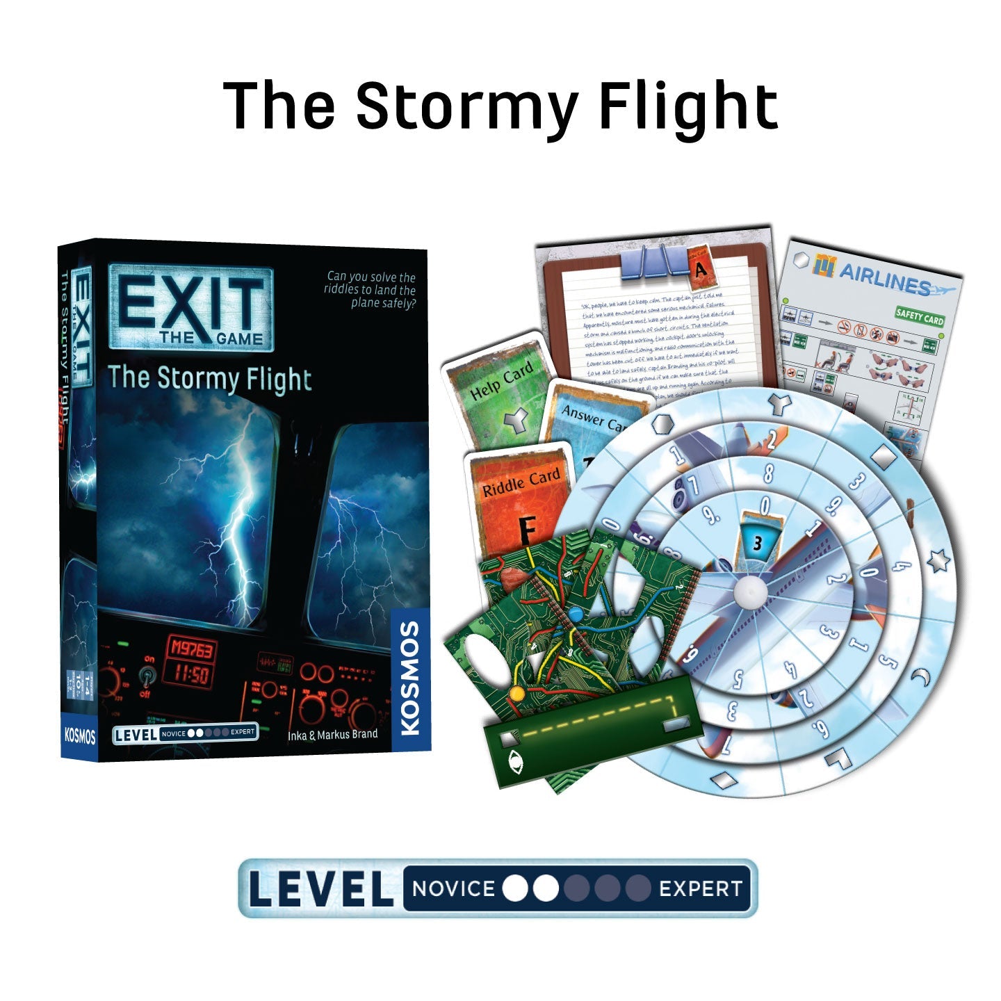 EXIT: The Game, Season 4. Four-Pack: Theft on the Mississippi, The Stormy Flight, The Cemetery of the Knight, and The Enchanted Forest - Bộ 4 Trò Chơi Thoát Hiểm Escape Room - Thames & Kosmos - Hình ảnh bổ sung 4