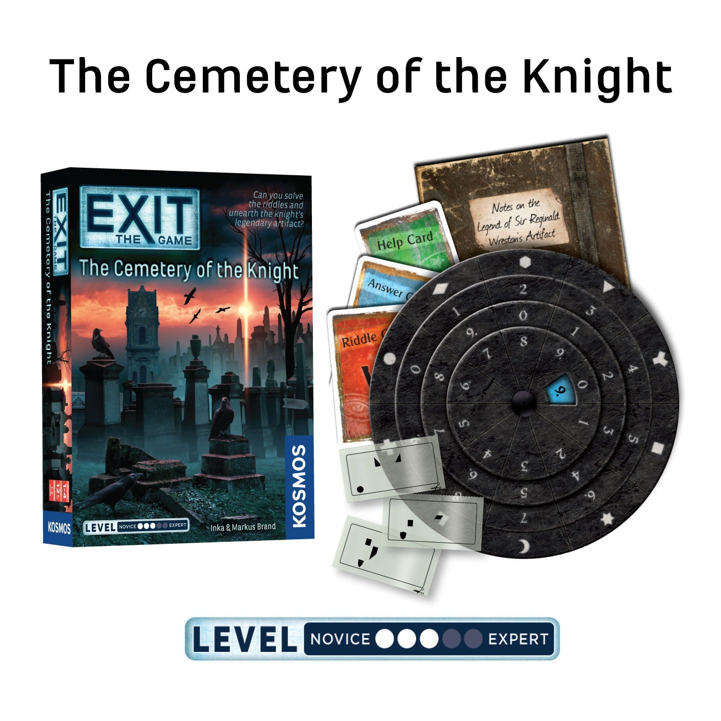 EXIT: The Game, Season 4. Four-Pack: Theft on the Mississippi, The Stormy Flight, The Cemetery of the Knight, and The Enchanted Forest - Bộ 4 Trò Chơi Thoát Hiểm Escape Room - Thames & Kosmos - Hình ảnh bổ sung 5