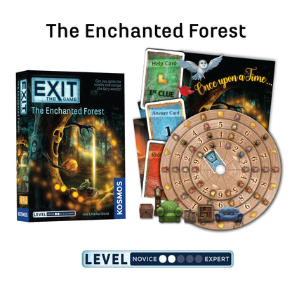 EXIT: The Game, Season 4. Four-Pack: Theft on the Mississippi, The Stormy Flight, The Cemetery of the Knight, and The Enchanted Forest - Bộ 4 Trò Chơi Thoát Hiểm Escape Room - Thames & Kosmos - Hình ảnh bổ sung 6