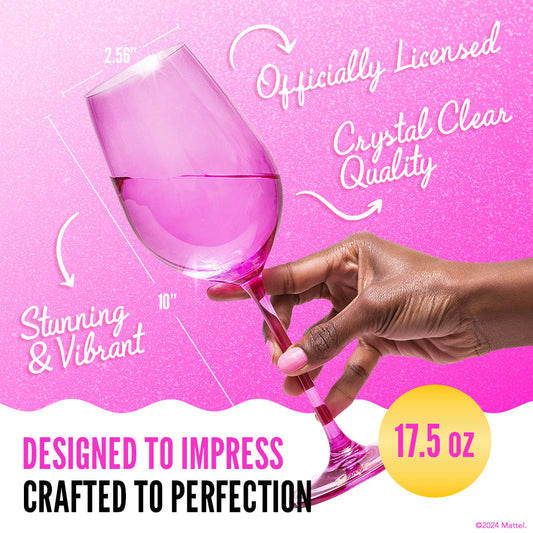 Barbie™ X Dragon Glassware® Wine Glasses - Bộ Ly Rượu Vang Pha Lê Cao Cấp - Dragon Glassware - Hình ảnh chi tiết 2