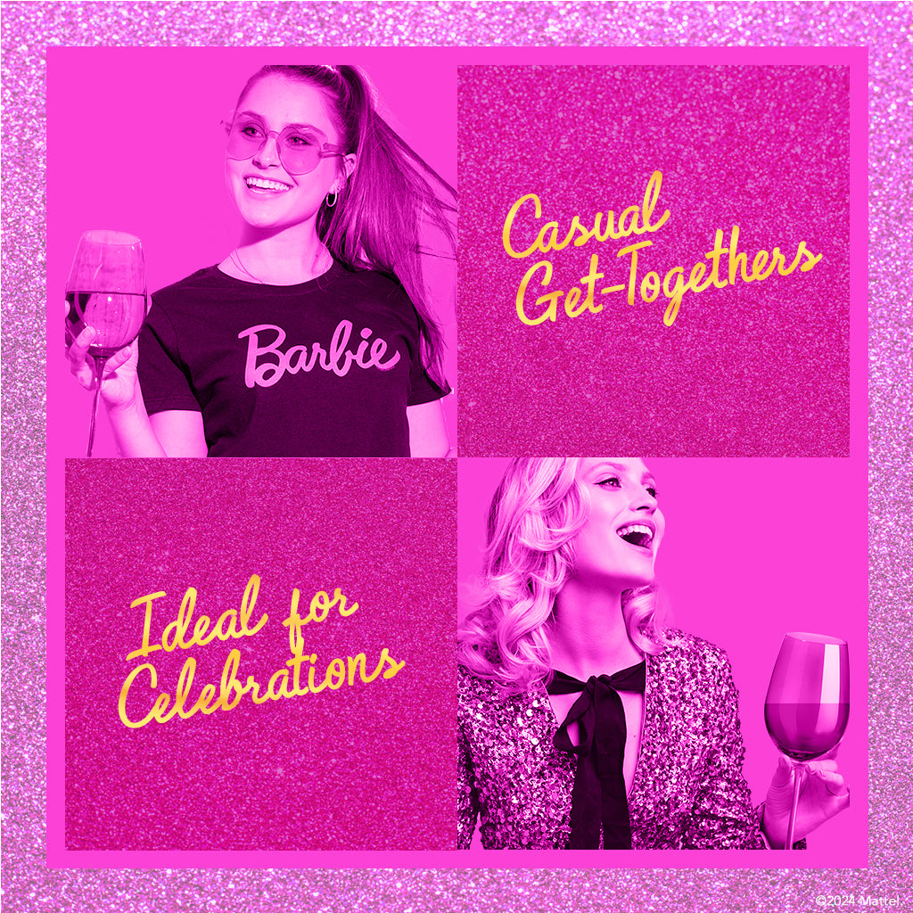 Barbie™ X Dragon Glassware® Wine Glasses - Bộ Ly Rượu Vang Pha Lê Cao Cấp - Dragon Glassware - Hình ảnh bổ sung 7