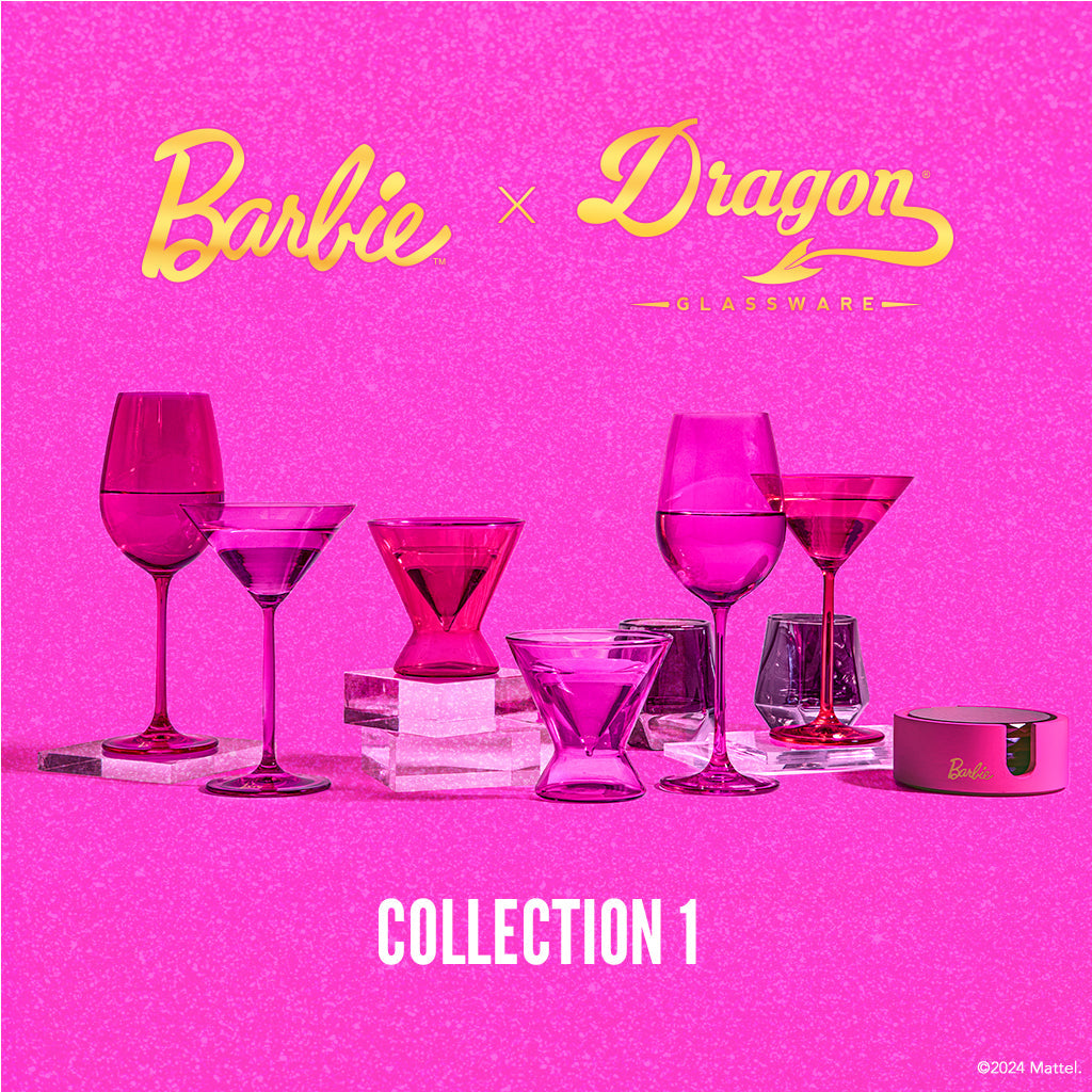 Barbie™ X Dragon Glassware® Ken™ Whiskey Glasses - Bộ 2 Ly Thủy Tinh Whiskey Cách Nhiệt Cao Cấp - Dragon Glassware Dragon Gla