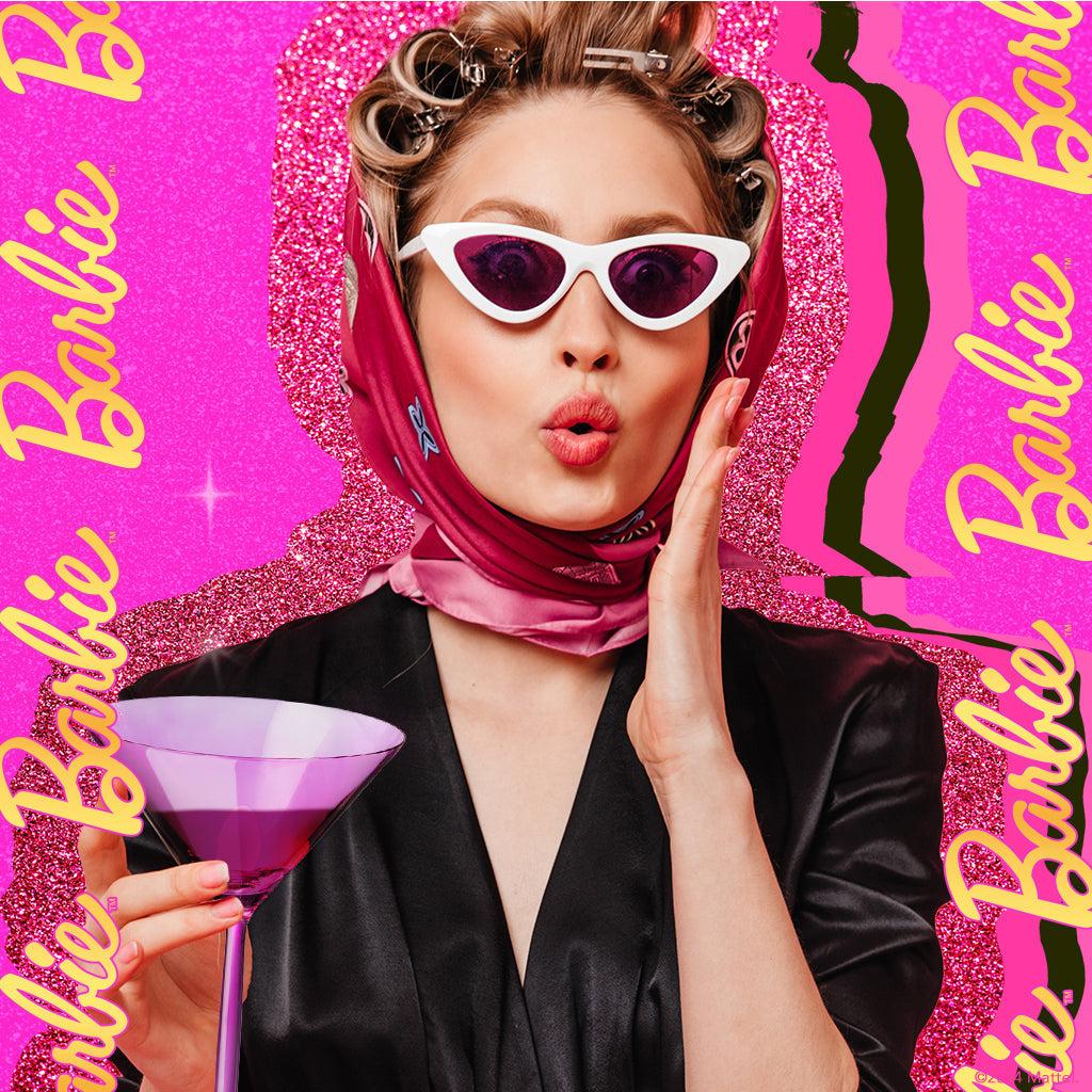 Barbie™ X Dragon Glassware® Martini Glasses - Bộ 2 Ly Martini Pha Lê Cao Cấp - Dragon Glassware - Hình ảnh bổ sung 5