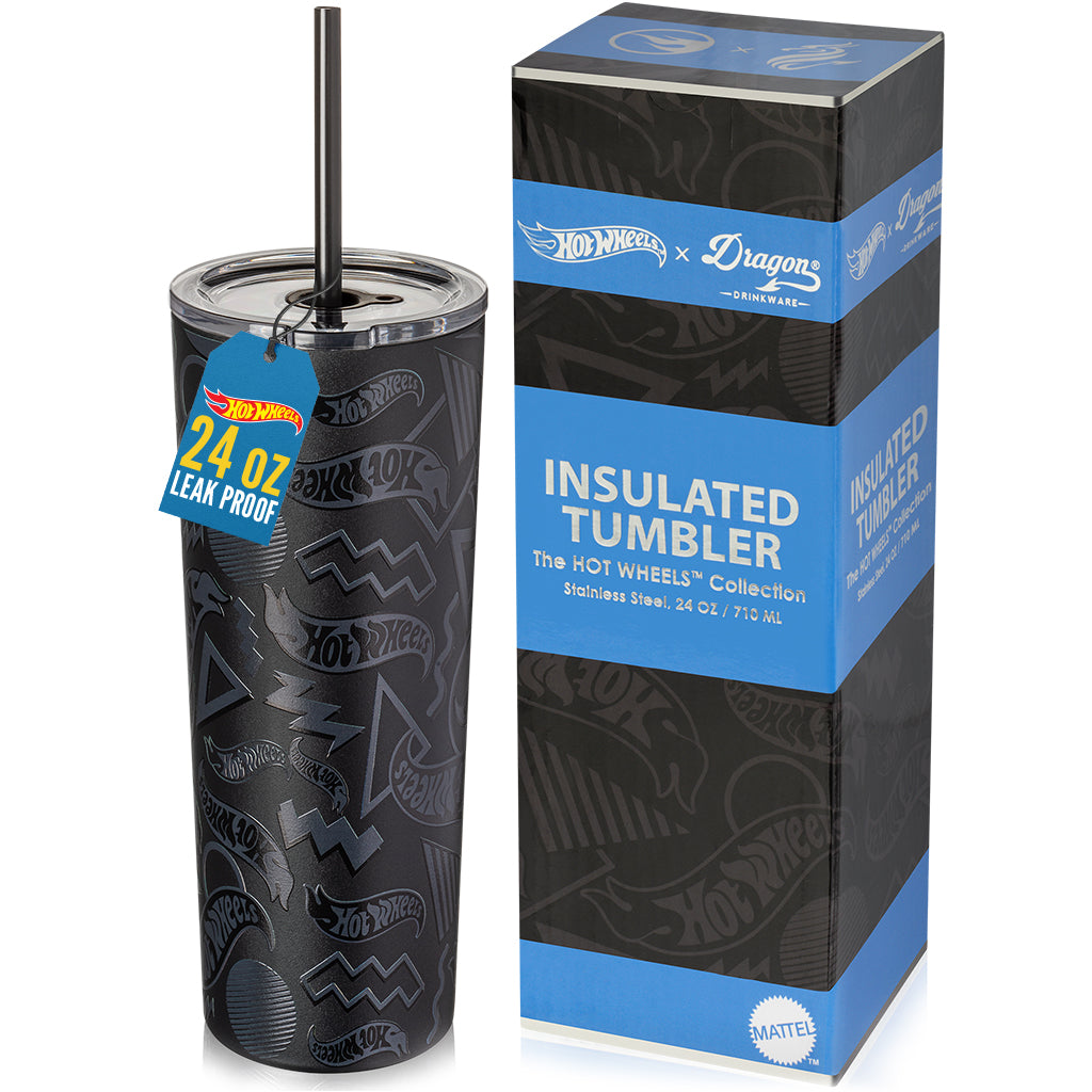 Hot Wheels™ Finish Line Tumbler - 24 oz - Bình Giữ Nhiệt Thép Không Gỉ Mattel Creations - Hình ảnh sản phẩm