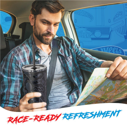 Hot Wheels™ Finish Line Tumbler - 24 oz - Bình Giữ Nhiệt Thép Không Gỉ Mattel Creations Mattel Creations - ảnh 1 - Tumbler