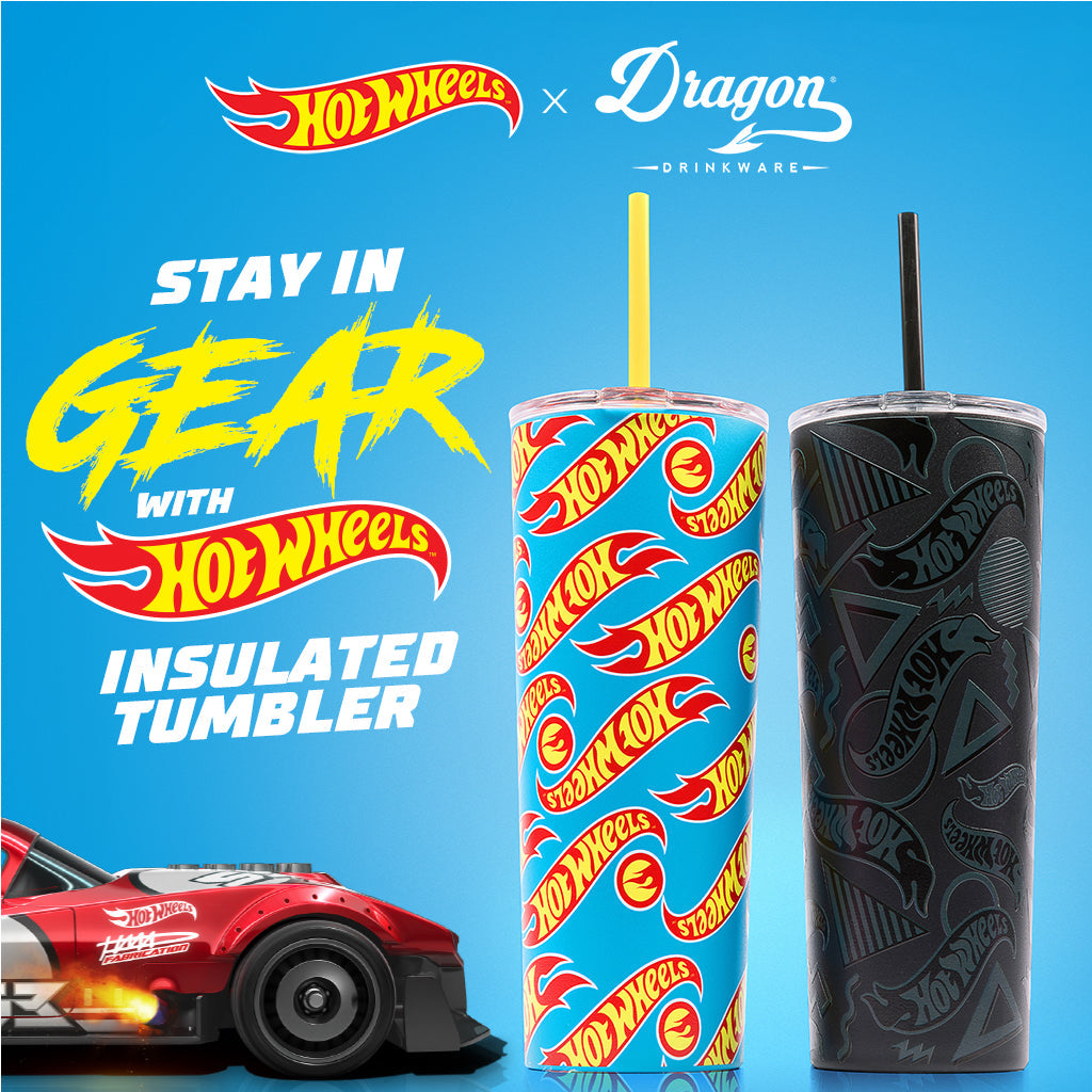 Hot Wheels™ Finish Line Tumbler - 24 oz - Bình Giữ Nhiệt Thép Không Gỉ Mattel Creations Mattel Creations - ảnh 2 - Tumbler
