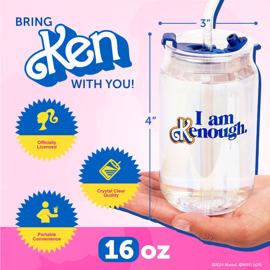 Barbie™ the Movie X Dragon Glassware® I'm Just Ken™ Drinking Glasses - Bộ 2 Ly Thủy Tinh Cao Cấp Dragon Glassware