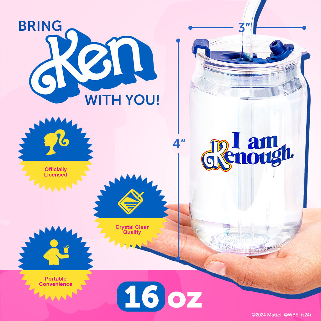 Barbie™ the Movie X Dragon Glassware® I'm Just Ken™ Drinking Glasses - Bộ 2 Ly Thủy Tinh Cao Cấp Dragon Glassware