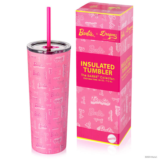 Barbie™ Best Day Ever Tumbler - 24 Oz - Bình giữ nhiệt thép không gỉ Dragon Drinkware